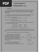 Electrochemistry - Cont Module 4 STPM