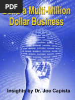 Building A Multi - Million Dollar Business PDF