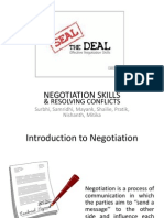 Negotiation Skills: & Resolving Conflicts