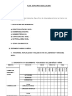 Plan Especifico de Aula Junji Envio Jardines