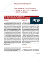 Fisiopatología Metabolismo Hierro