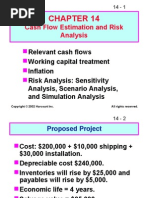 Cash Flow Estimation and Risk Analysis