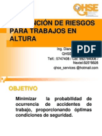 Prevencion Trabajos en Altura