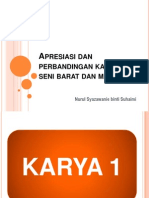 Apresiasi Dan Perbandingan Karya Seni Barat Dan Malaysia