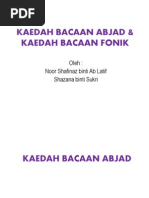 Kaedah Bacaan Abjad