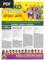 2013 Anglo Resolve Ufrgs Bioquigeo