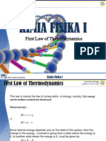 04 First Law of Thermodynamics