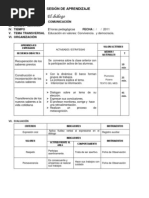 SESIÓN DE APRENDIZAJE - El Dialogo