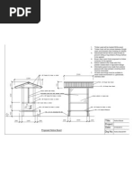 Title: Project: Date: DRG No:: Proposed Notice Board