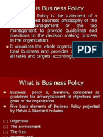 Business Policy