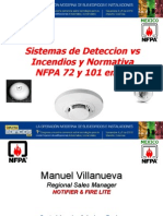 03 Sistemas de Deteccion Vs Incendio y Evacuacion Segun Normativa NFPA 72 y 101 en Latinoamerica Manuel Villanueva Honeywell Notifier