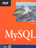 La Biblia de Mysql-Anaya Multimedia PDF