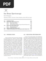 18 Ion Beam Spectroscopy: Eric H. Pinnington