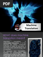 Machine Translation