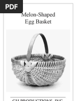 Melon Shaped Egg Basket