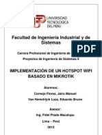 Implementacion Hotspot Basado en Mikrotik