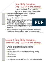 Session 6 Case Study Questions Workbrain Corp - A Case in Exit Strategy