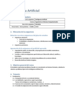 Temario - Inteligencia Artificial (Alumnos)