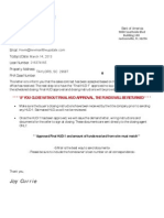 #BANKOFAMERICA FHA Pre-Foreclosure Sale Approval Letter