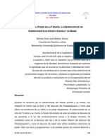 Del Saber Al Poder en La Terapia. La Narración de Un Sobreviviente de Intento de Suicidio y Su Mama