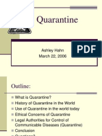 Quarantine: Ashley Hahn March 22, 2006