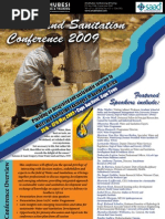 Water Sanitation Conferece 2009 Brochure