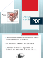 Oclusión Intestinal