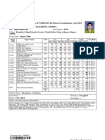 FY - B.SC - 2008 (80+20) Pattern