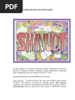 La Fiesta de Shavuot o Pentecostes