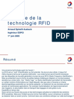 Principe de La Technologie RFID (Séminaire 2005) : Avantages, Inconvénients Et Perspectives