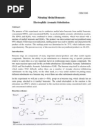 Nitrating Methyl Benzoate