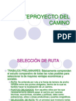 1 Anteproyecto Del Camino