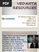 Vedanta Resources Plc.