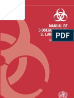 OMS - Manual de Bioseguridad en El Laboratorio