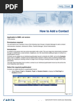 How To Add A Contact