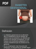 Diabetes Gestacional