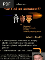 Was God An Astronauts