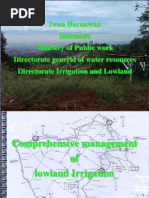 Iwan Hernawan Indonesia Ministry of Public Work Directorate General of Water Resources Directorate Irrigation and Lowland