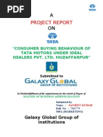 Project Report Ontata Motors Consumer Behaviour