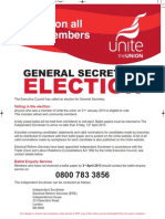 Unite GS Election Notice