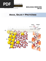 Agua, Sales y Proteinas