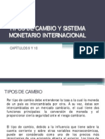 Tipos de Cambio y Sistema Monetario Internacional