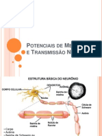 6.potenciais de Membrana e Transmissao Nervosa