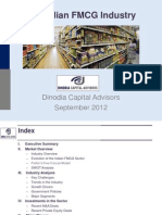 Indian FMCG Industry, September 2012