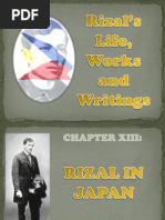 Rizal in Japan