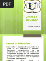 Ventas Al Menudeo