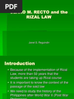 Rizal Law RA 1425