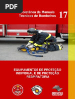 Manual - Equipamentos de Proteção Individual e Respiratória para Bombeiros