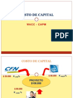 Costo Capital WACC (Clase 1)