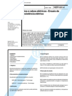 Abnt - NBR 6814 Fios Cabos Eletricos Ensaio Resistencia Eletrica